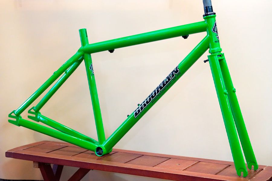 Brooklyn Machine Works Gangsta v4 Frameset - Green Brooklyn Machine Works Gangsta v4 Frameset - Green