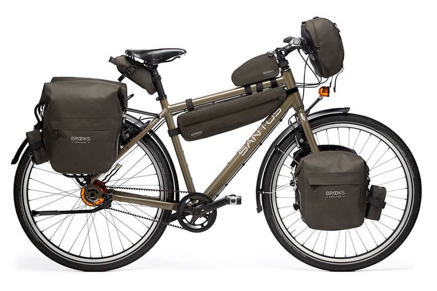 Brooks Scape Top Tube Bag - Mud Greed