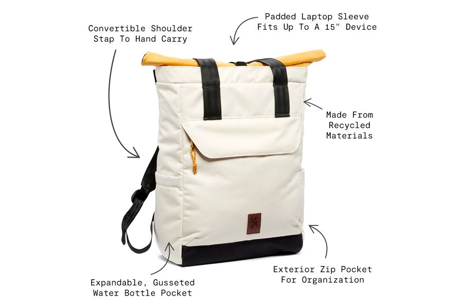 BUILT Rolltop Expandable Lunch Bag