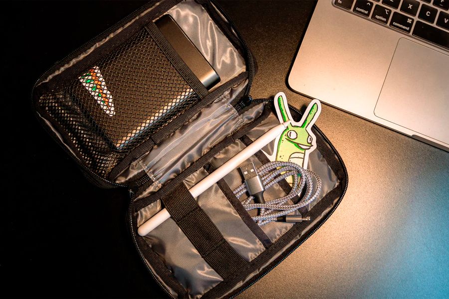 Chrome Industries Tech Accessory Pouch Rainbow Reflective