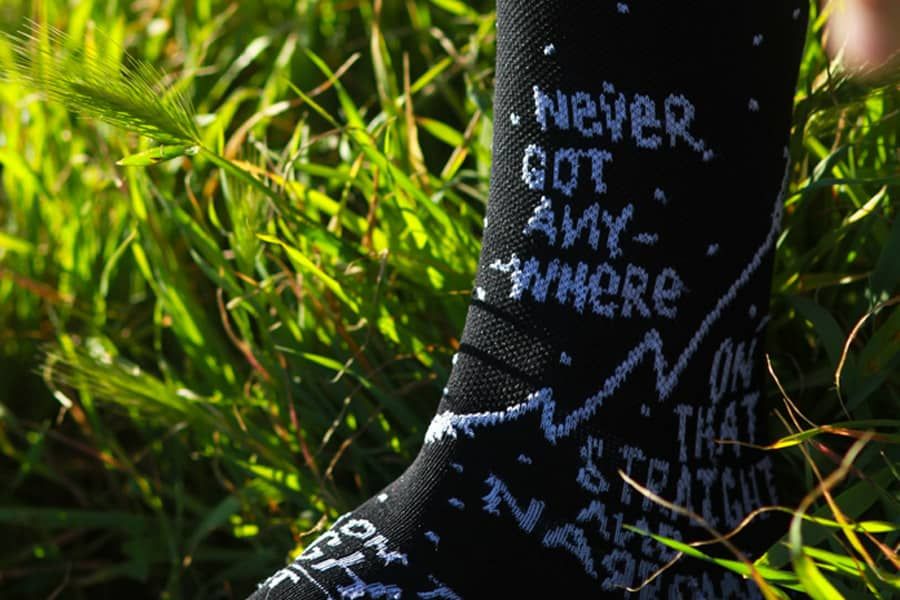 Buy Cinelli x Chas The Right Foot Socks for cyclists.