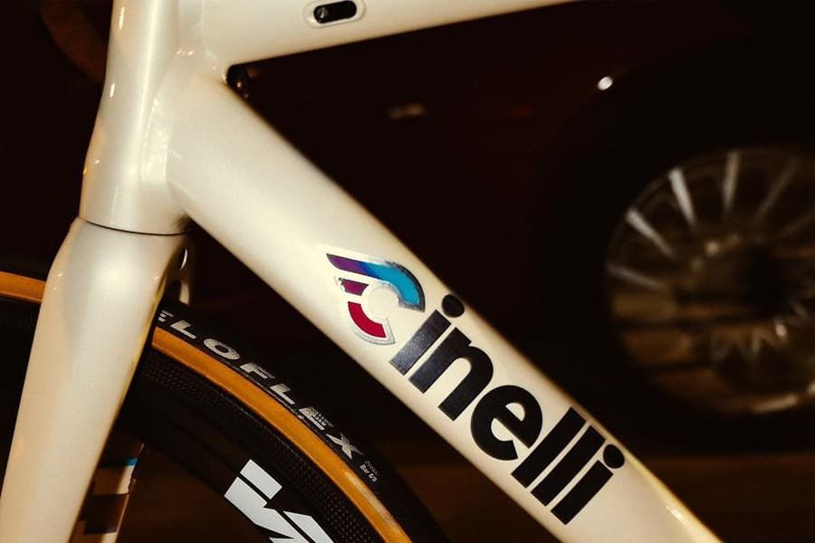 Cinelli vigorelli alum track frameset white sale