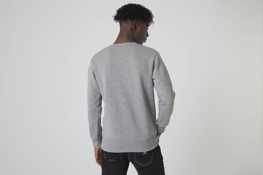 Pull Cinelli Crest Crewneck Gris