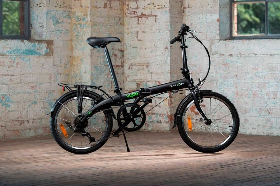 Dahon Vybe D7 Faltrad - Schwarz