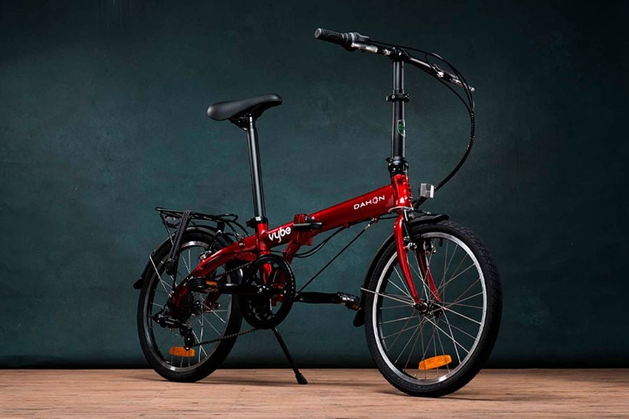 Dahon Vybe D7 Folding Bike Red