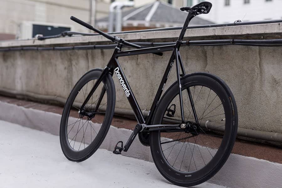 Dosnoventa Detroit Frameset - Jet Black Gloss