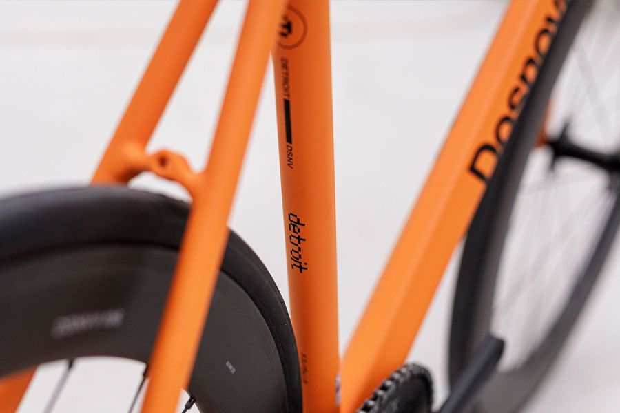 Dosnoventa Detroit Frameset - Orange Army Matt