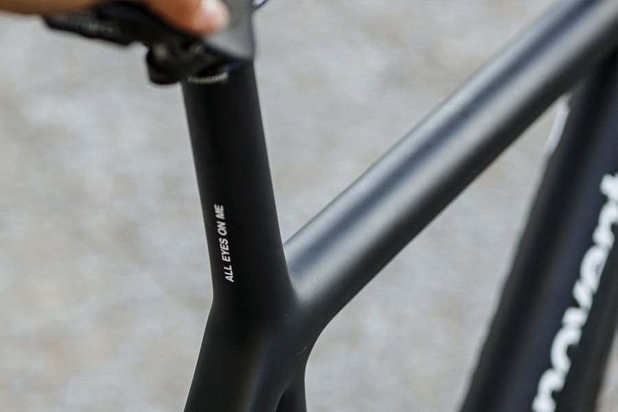 Dosnoventa Tokyo Frameset - Jet Black Matt