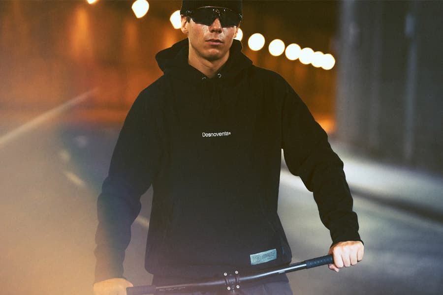 Sudadera Dosnoventa Core Logo Negro