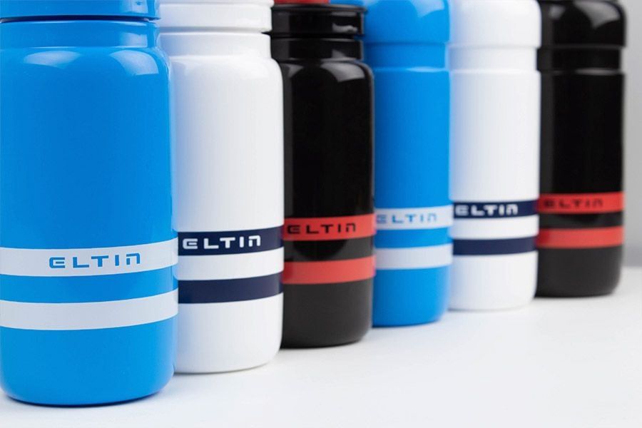 Bidón Ciclismo Eltin 550ml azul celeste