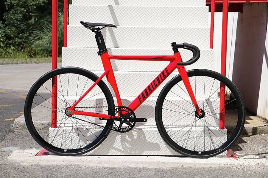 Track Fiets FabricBike Aero Glossy Red & Black