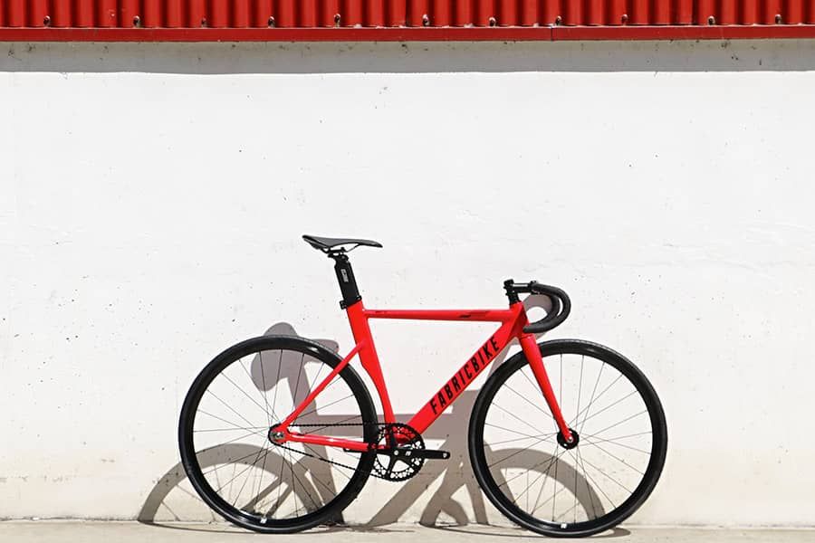 Cuadro Pista FabricBike Aero Glossy Red & Black