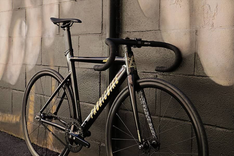 Cuadro Pista FabricBike Aero Glossy Black & Gold