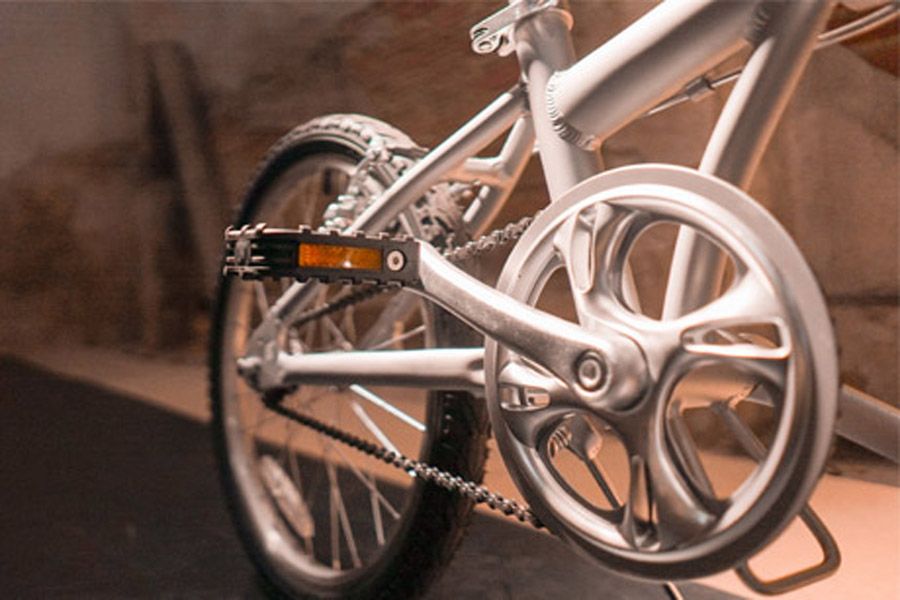 FabricBike Folding Bicycle - Space Grey