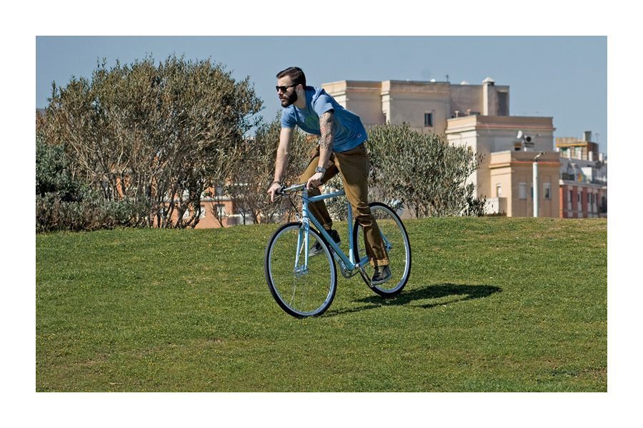 Bicicleta Urbana Finna Journey Sky Blue