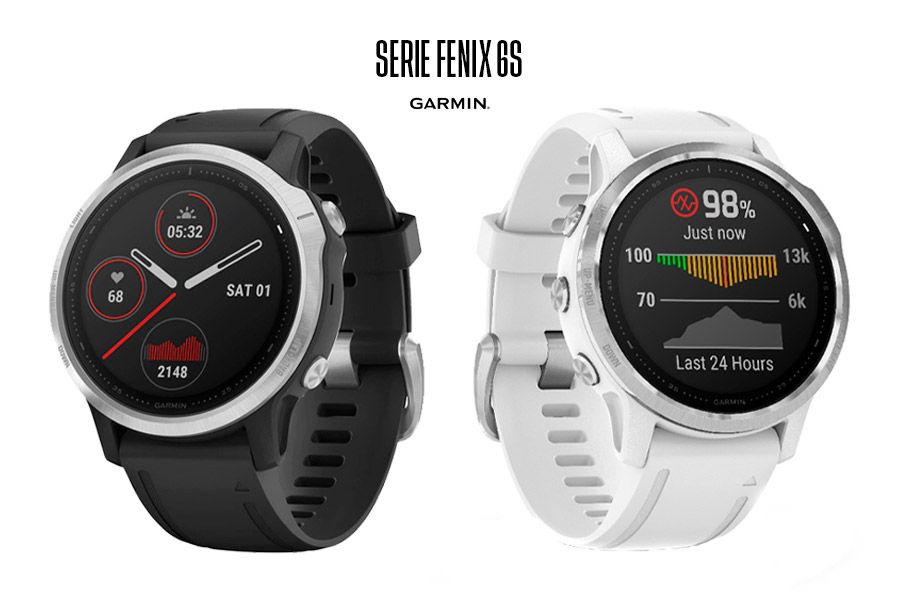 Garmin Fenix 6S Blanco/Plata | Reloj multideporte con GPS