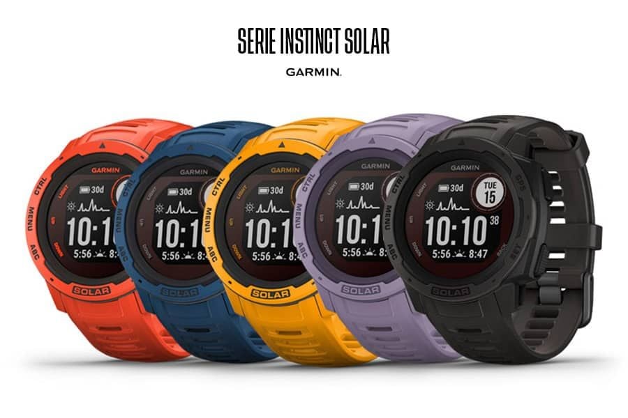 Garmin Instinct Solar Negro Grafito | Reloj inteligente con GPS