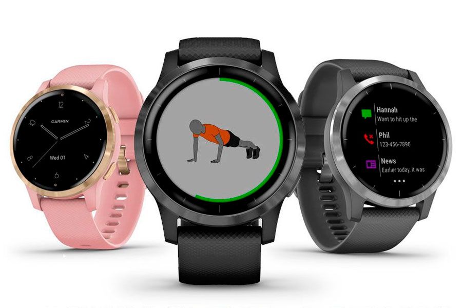 Reloj deportivo  Garmin Vivoactive 4, Pantalla táctil, Autonomía