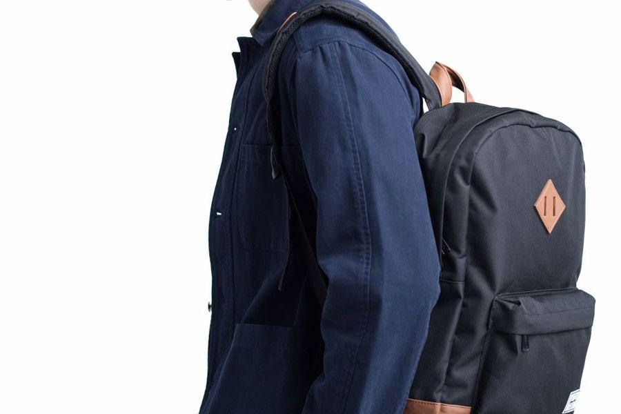 Herschel Heritage Backpack - Navy/Tan