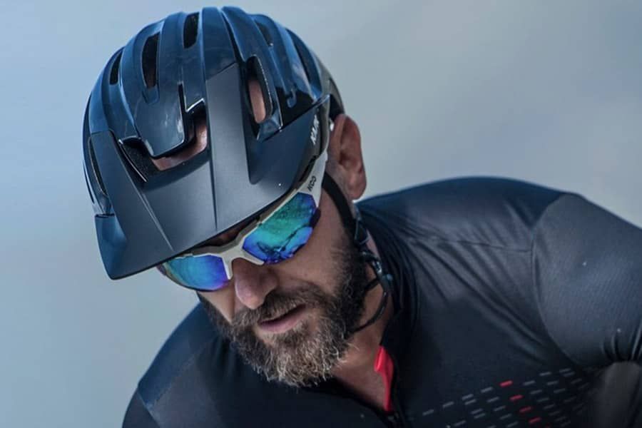 Casco Kask Caipi Nero Lucido