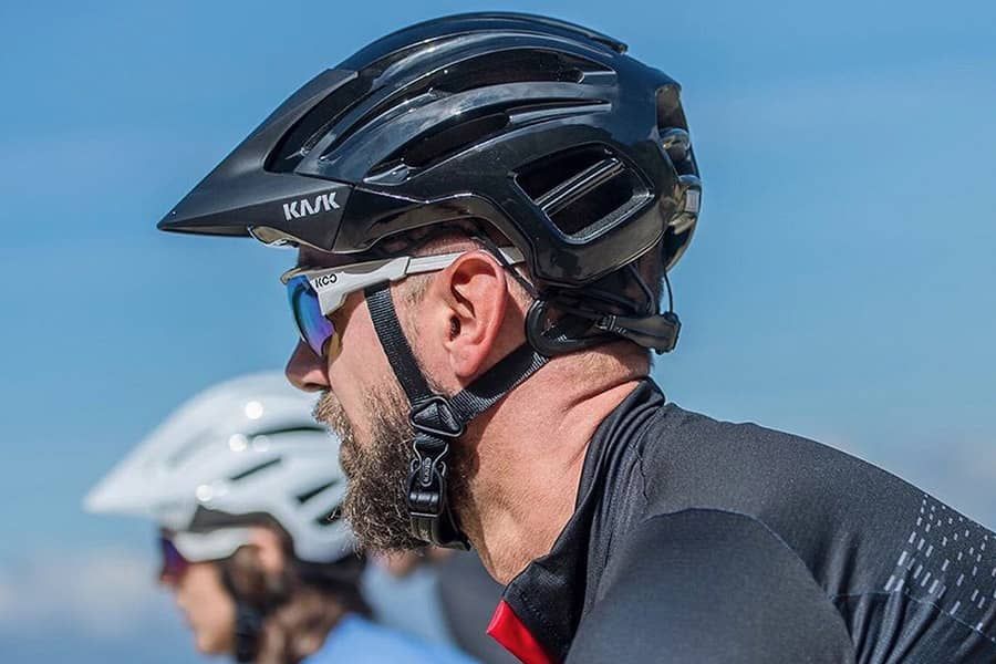 Casco Kask Caipi Nero Lucido