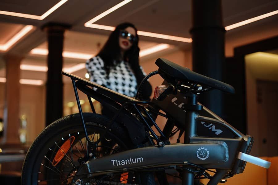 Littium Ibiza Titanium Folding Electric Bike 10.4AH