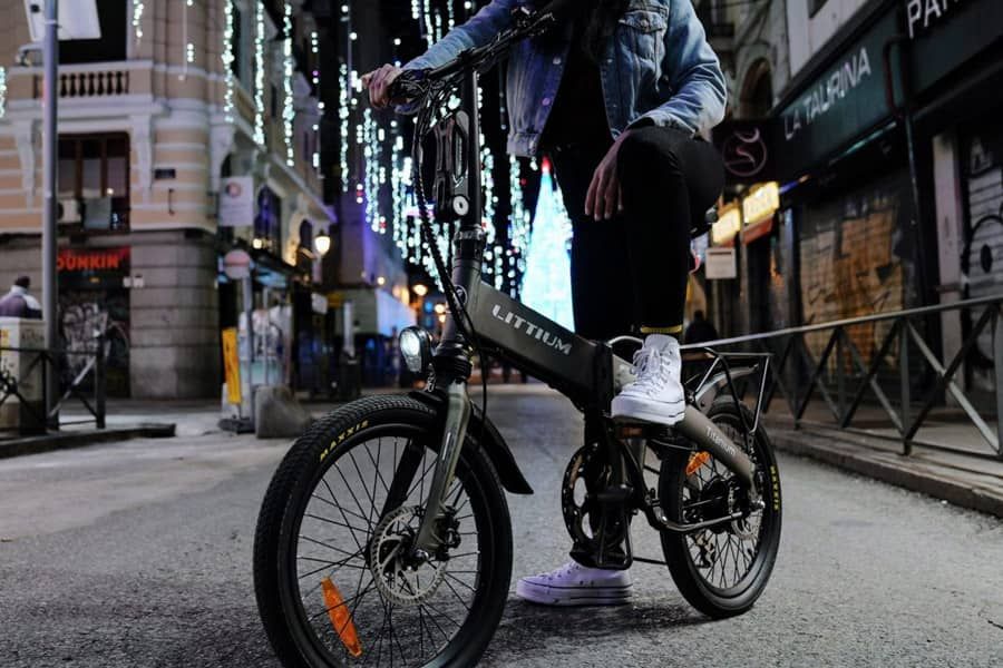 Littium Ibiza Titanium Folding Electric Bike 10.4AH