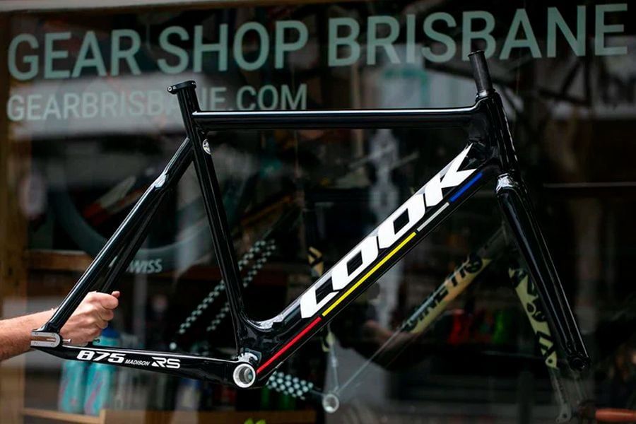 Look 875 Madison RS Proteam Fixie Frameset - Black Glossy