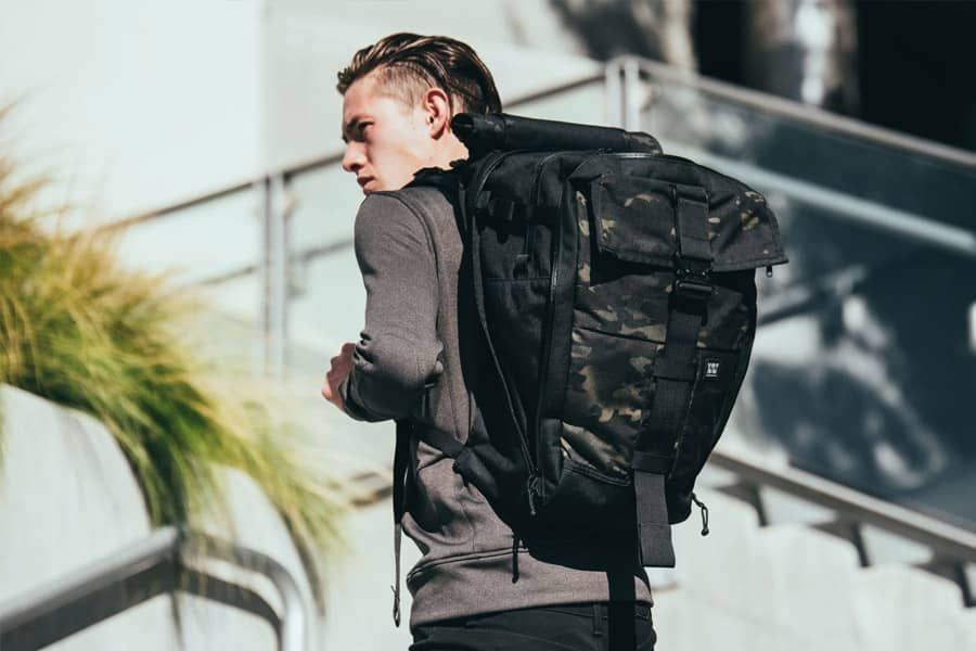 Mission Workshop Rambler Cargo Backpack - Black Camo