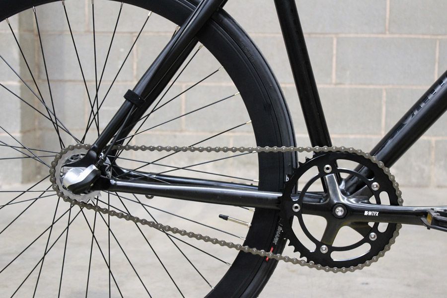 Santafixie Raval Matte Black 40mm - 3 Speeds with Coaster Brake