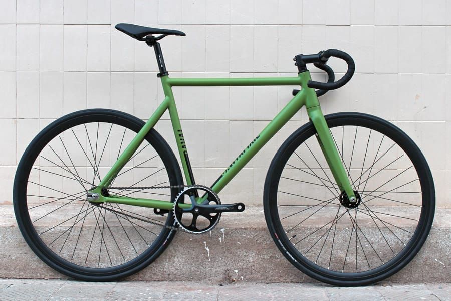 Bicicletta fixie Santafixie Raval Army 30mm