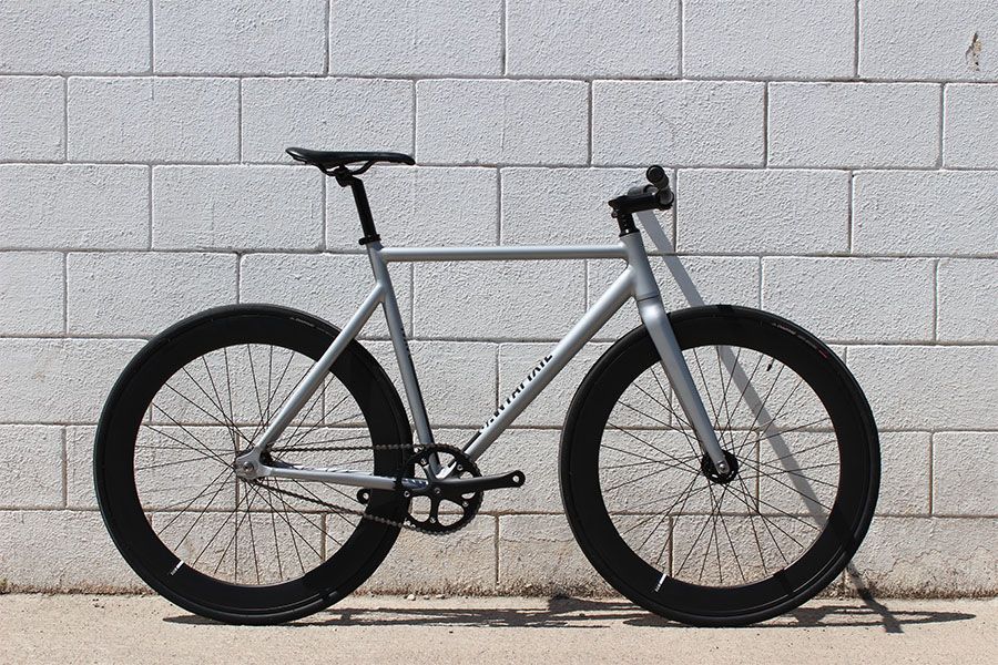 Santafixie Raval Matte Grey 60mm - Single Speed Bicycle