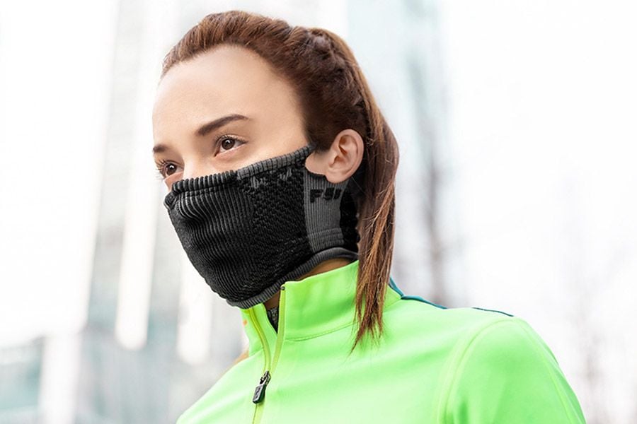 Masque anti-pollution Naroo F5S Noir/Gris