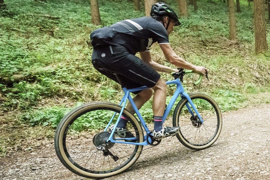 OPEN New U.P. Gravel Rahmenset - Blau