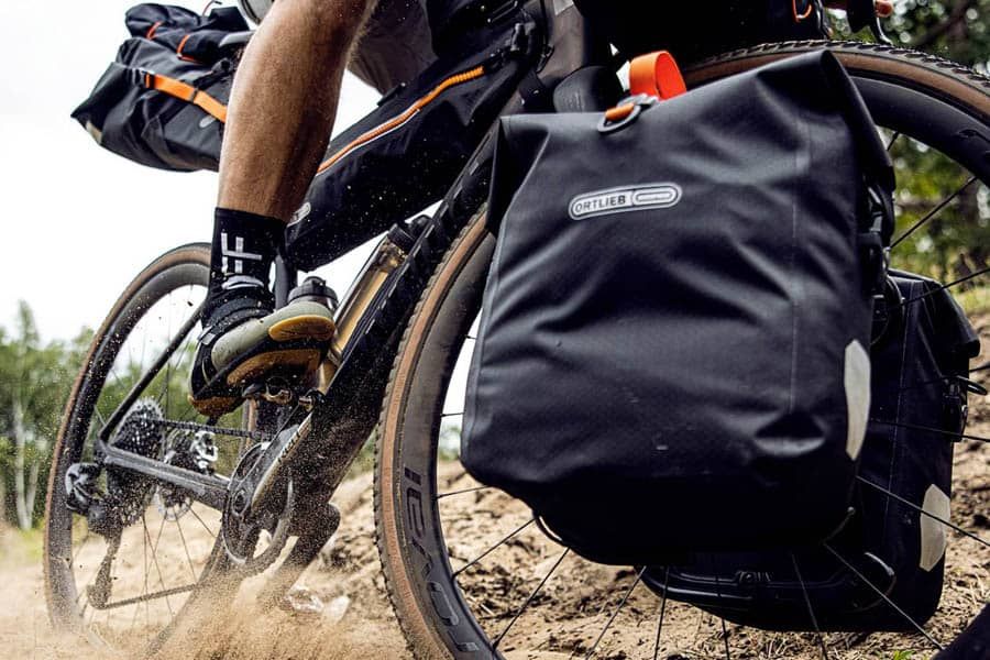 Ortlieb Gravel-Pack Duo QL2.1 Gepäckträgertaschen 12.5L - Mattschwarz