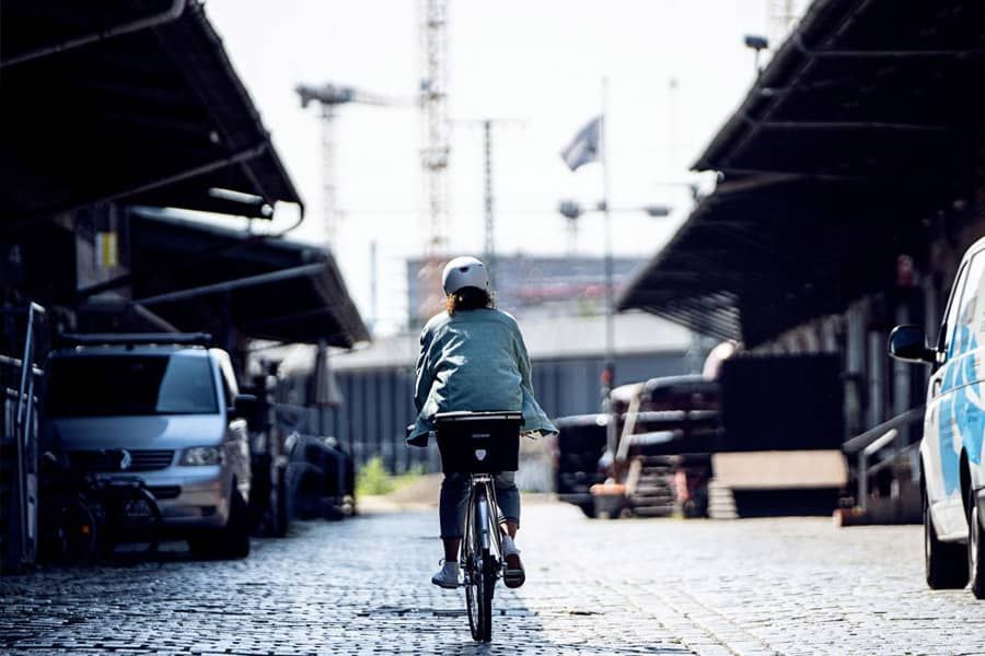 Panier Ortlieb Up-Town Rack Urban 17.5L Arrière Bleu