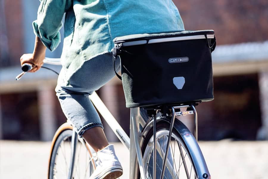 Ortlieb Up-Town Rack Urban Kurv 17,5 L Bag - Blå