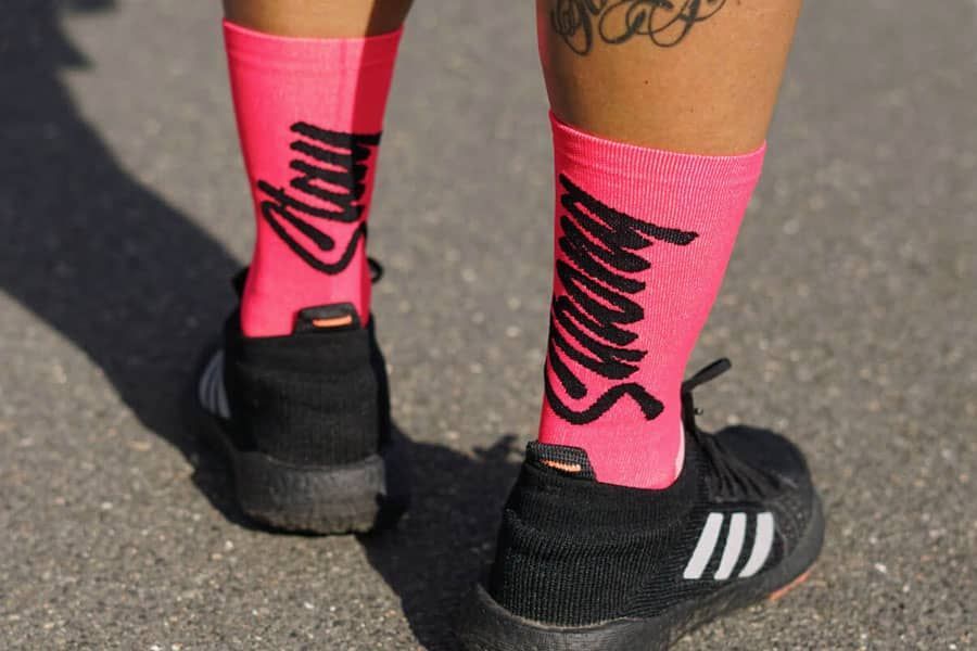 Chaussettes Pacific and Co Stay Strong Corail