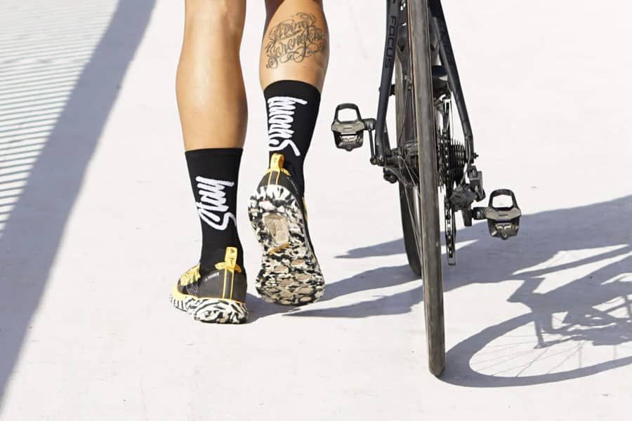 Chaussettes Pacific and Co Stay Strong Noir
