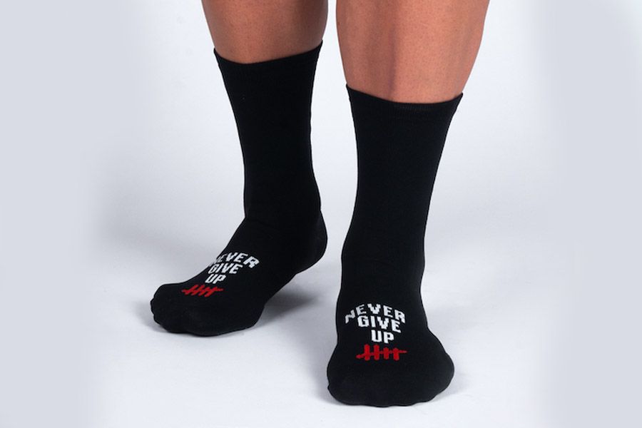 Pacific and Co. Don't Quit Socken - schwarz