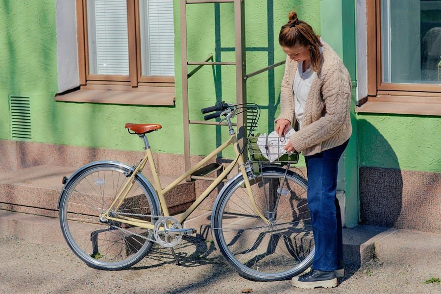 Bicicleta Urbana Vintage Pelago Åbo