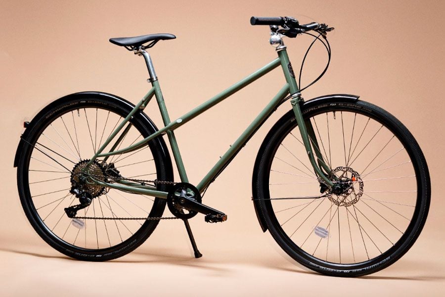 Vélo Urbain Classique Pelago Airisto Outback - Vert