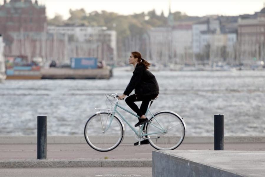 Vélo Urbain Vintage Femme Pelago Capri Turquoise