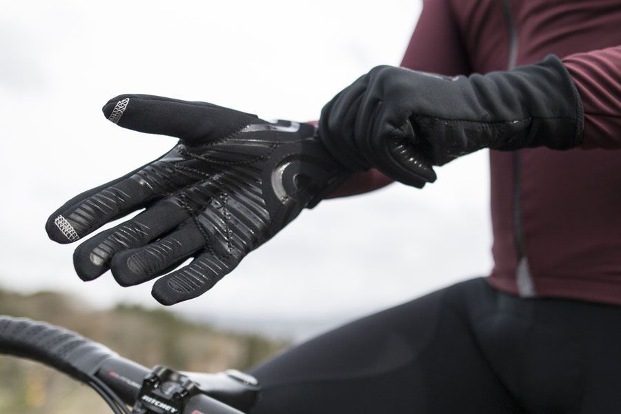 Guantes Pissei Ciclone Negro