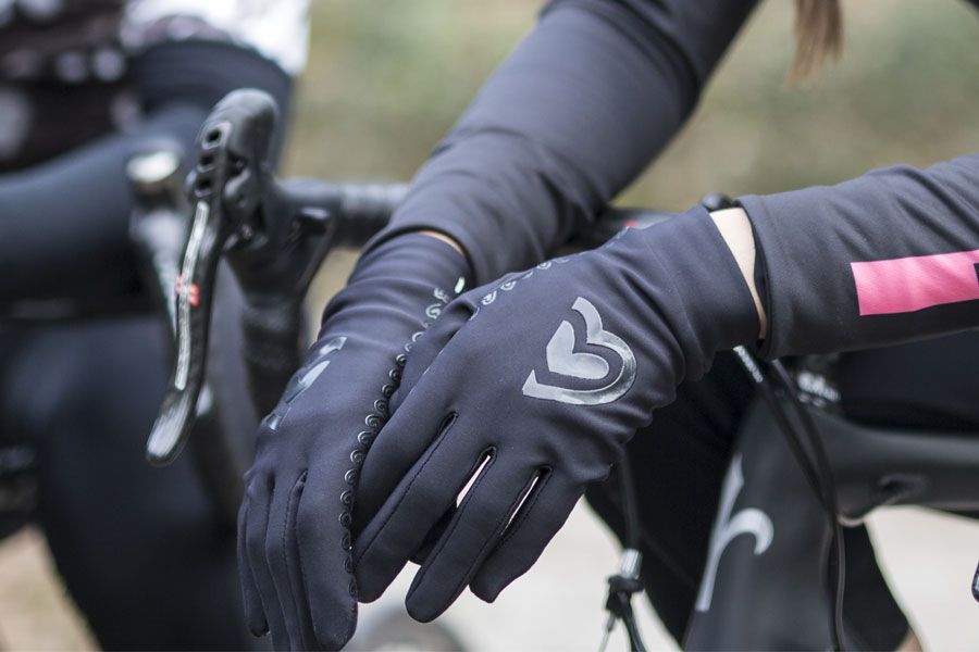 Guantes Pissei Primavera Negro