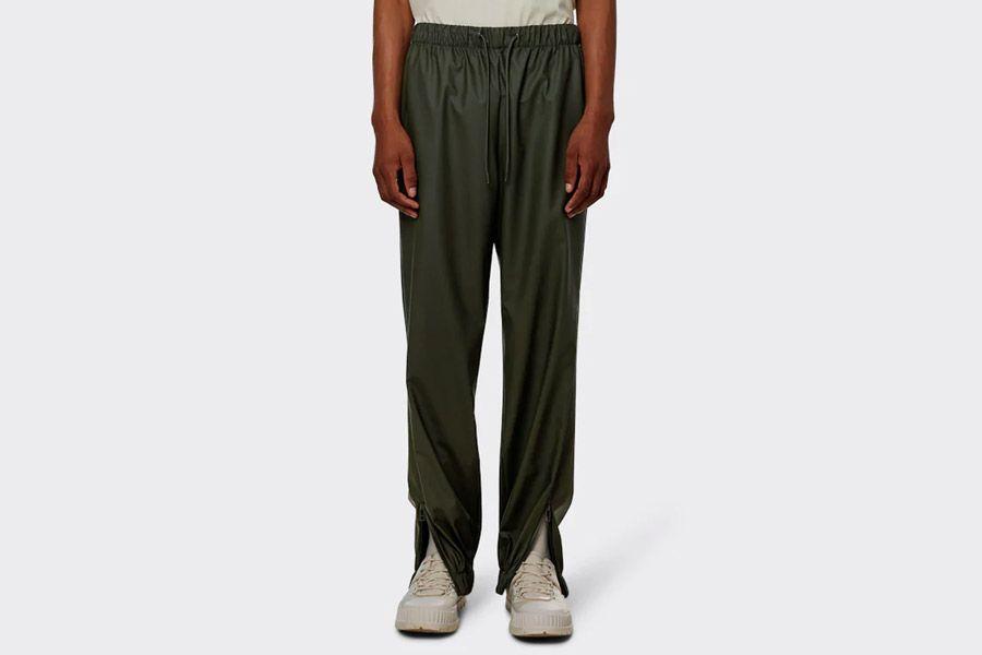 Pantalones impermeables Rains Pants Regular Verde