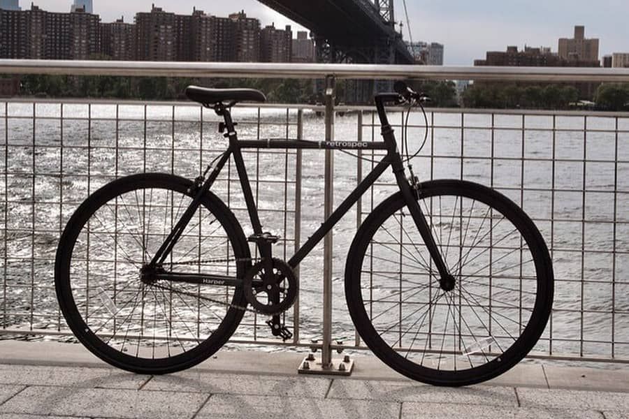 Vélo Fixie Retrospec Harper - Matte Black