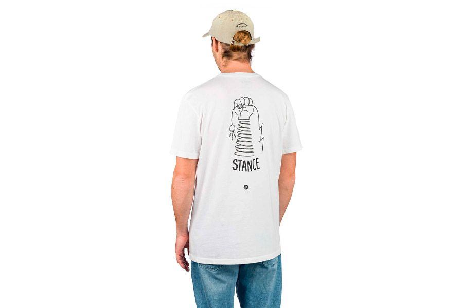 Stance Coil T-Shirt - Weiß