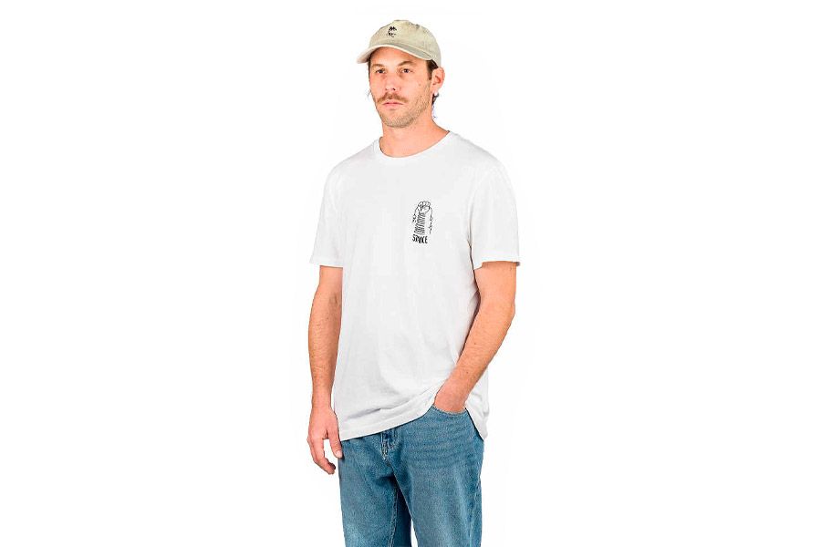 T-shirt Stance Coil Blanc