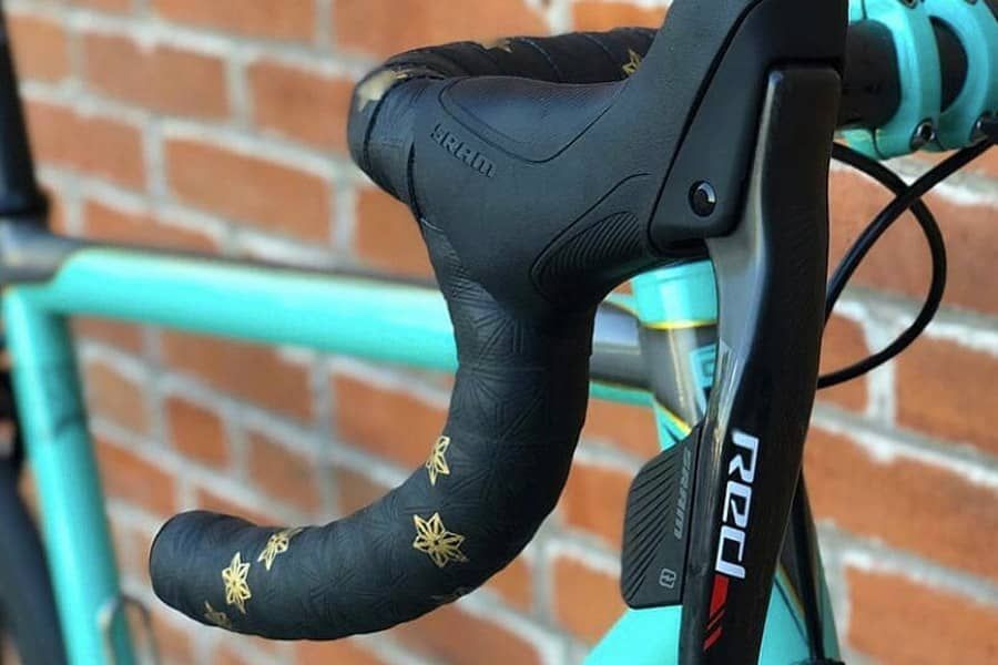 SUPACAZ BLING NASTRO ORO CON TAPPI ANO ORO + GEL DI SILICONE — onVeló  cycling